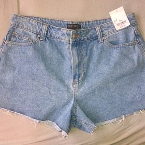 Forever 21 plus denim shorts high waisted